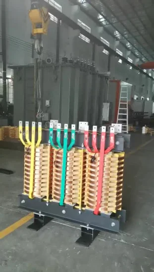 Transformador rectificador tipo seco de 324 kVA